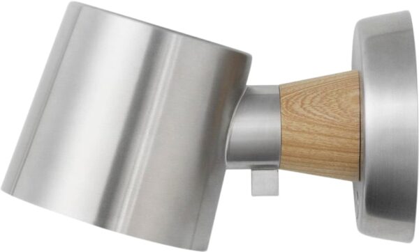 0008 Rise Wall Lamp Hardwired Eu Stainless Steel   5715396008305