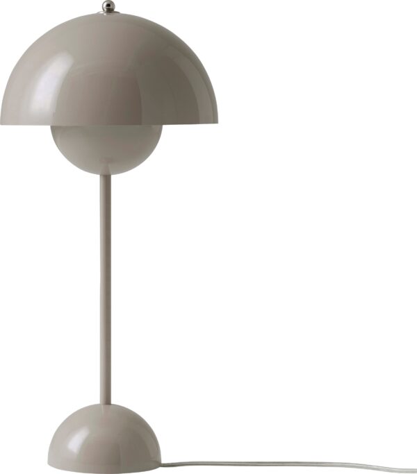Grå Beige Flowerpot Vp3 Table Lamp   5705385007365