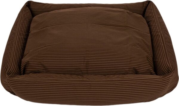 Brown Pinstripe Hundeseng   5708222015363