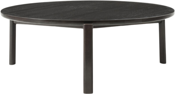 Sort Passage Lounge Table, Ø90, Natural   5709262049639