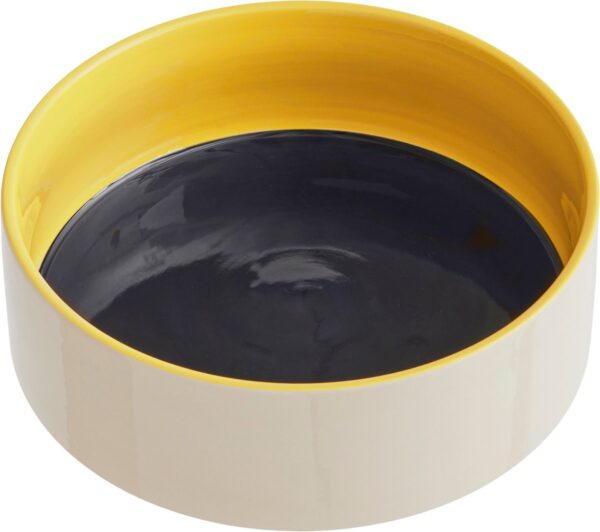 0008 Dogs Bowllarge-blue, Yellow   5710441340164