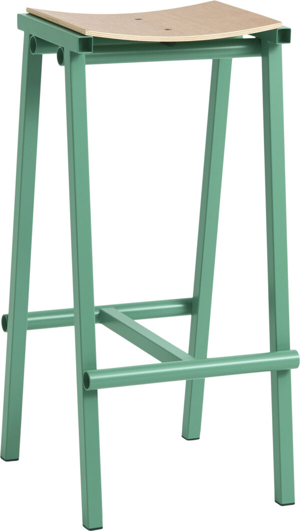 0008 Taburete 8 Bar Stool High Soft Jade   5710441349518