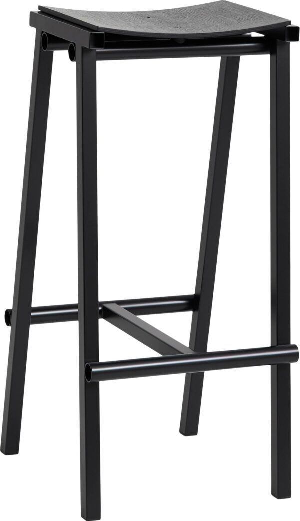 0008 Taburete 8 Bar Stool High Black Pow   5710441349525