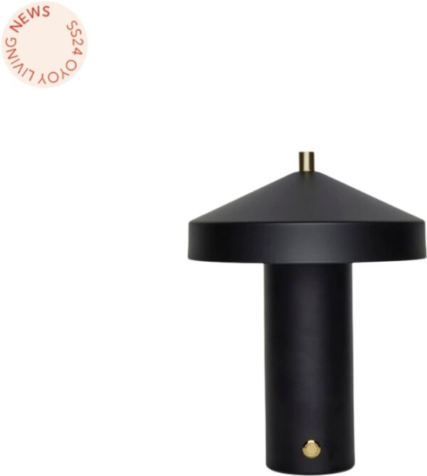 Black Hatto Portable Table Lamp   5712195072506