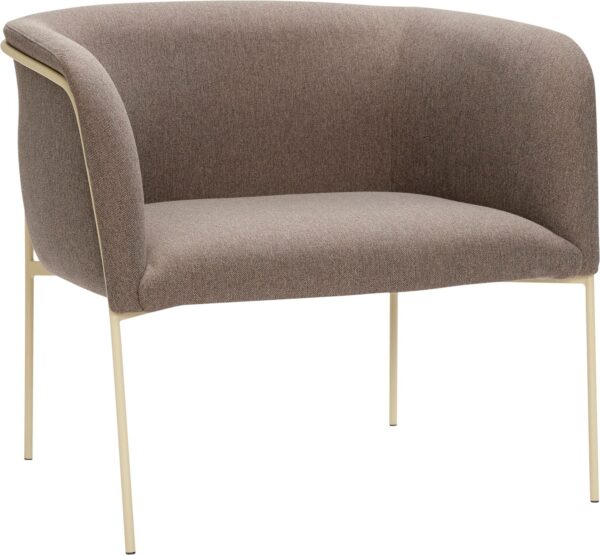 Brun/gul Eyrie Lounge Chair Brown   5712772117293