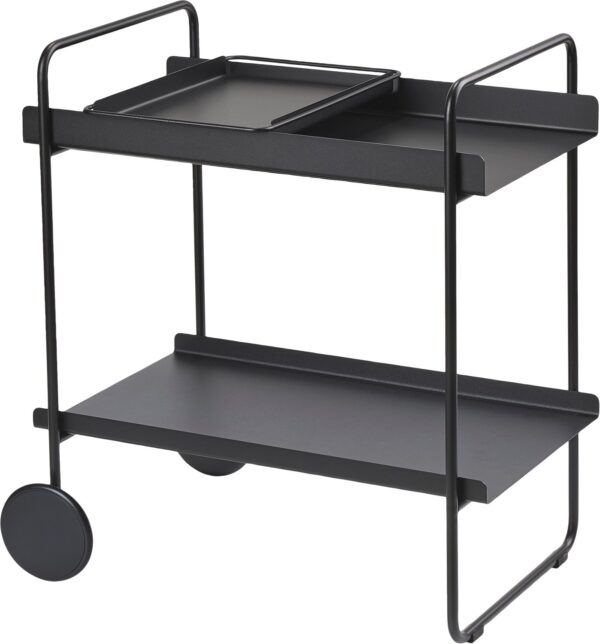 Black Cocktail Trolley Acocktail Trolley   5722000269960