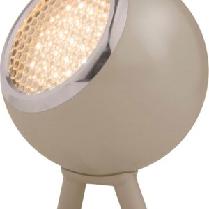 Mushroom Brown Norbitt Led Rechargeable Lamp   5708311307997